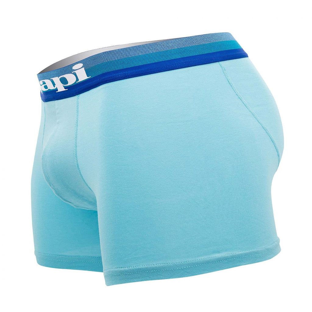 Papi UMPA088 2PK Microflex Brazilian Boxer Briefs Color Turquoise-Black - DealByEthan.gay loves Papi