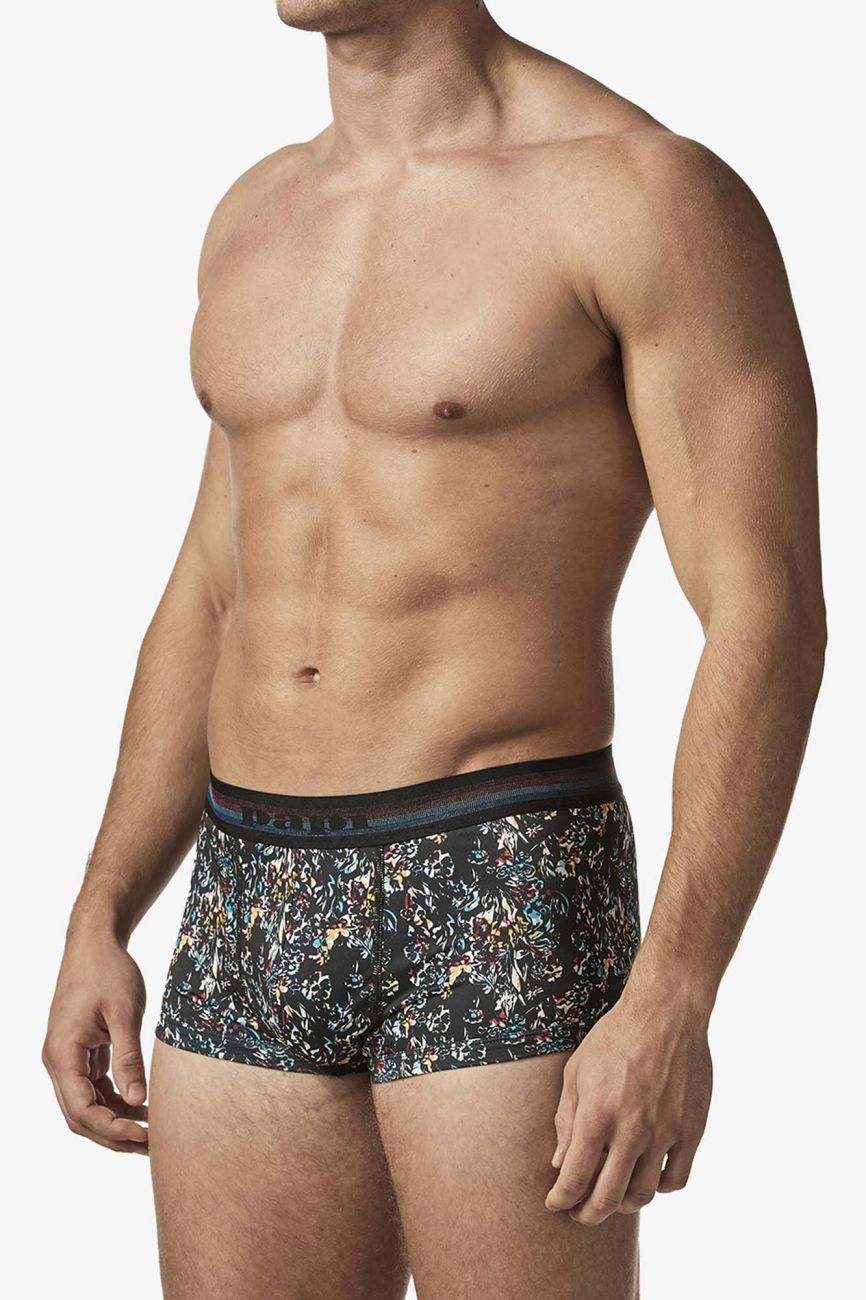 Papi UMPA107 2PK Microflex Performance Trunks Color Black-Yellow - DealByEthan.gay loves Papi