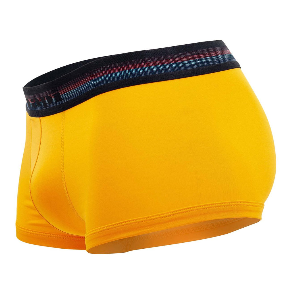 Papi UMPA107 2PK Microflex Performance Trunks Color Black-Yellow - DealByEthan.gay loves Papi