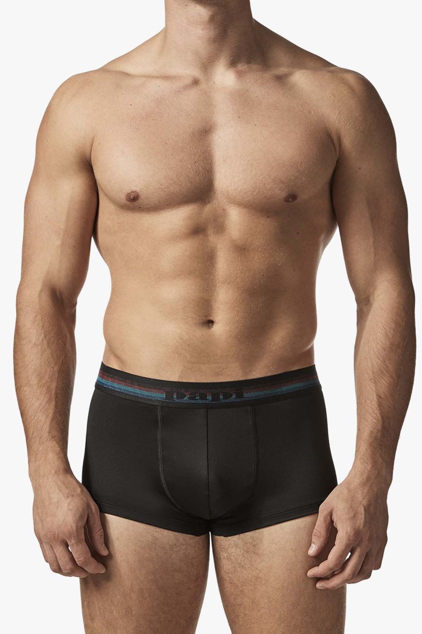 Papi UMPA107 2PK Microflex Performance Trunks Color Blue-Black - DealByEthan.gay loves Papi