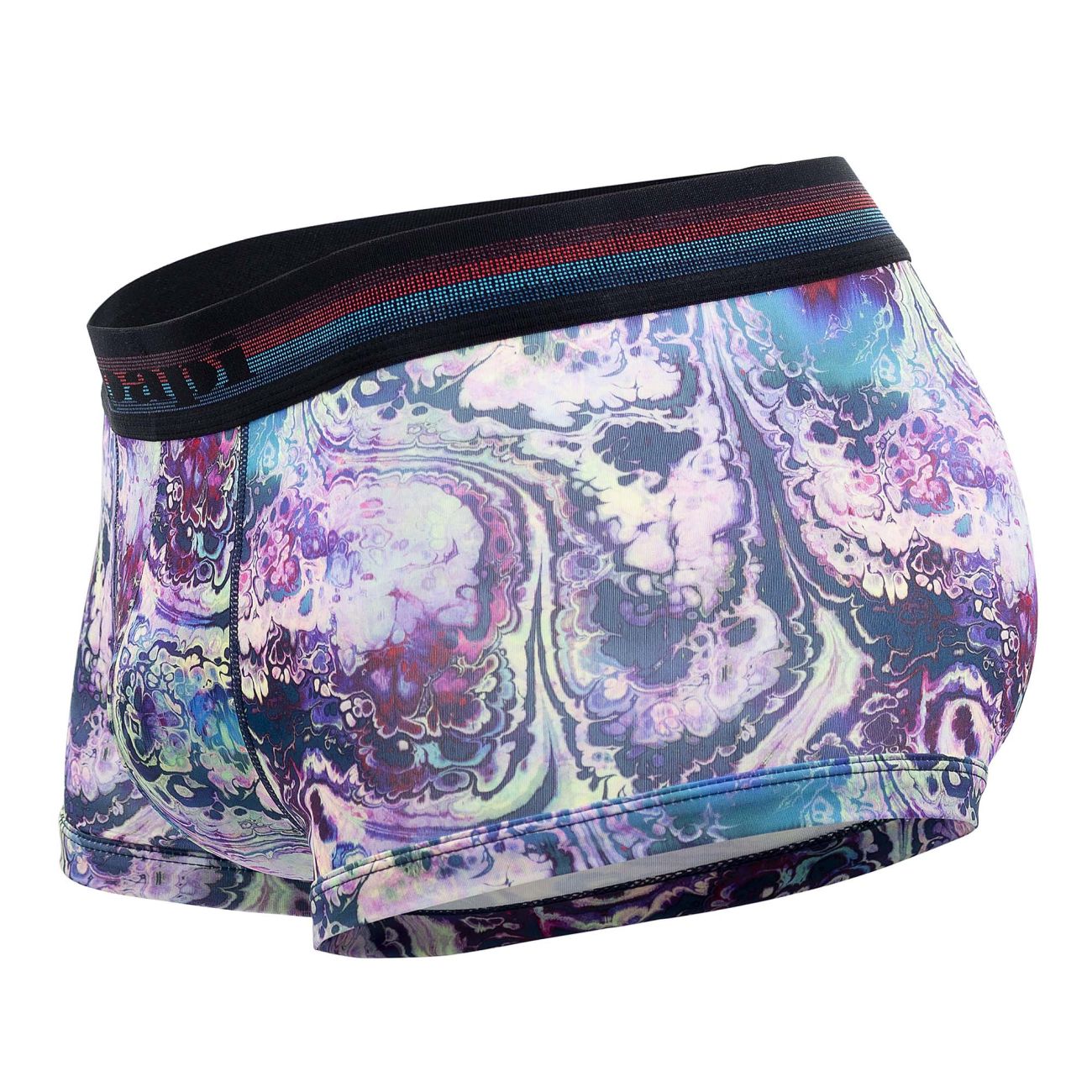 Papi UMPA107 2PK Microflex Performance Trunks Color Blue-Black - DealByEthan.gay loves Papi
