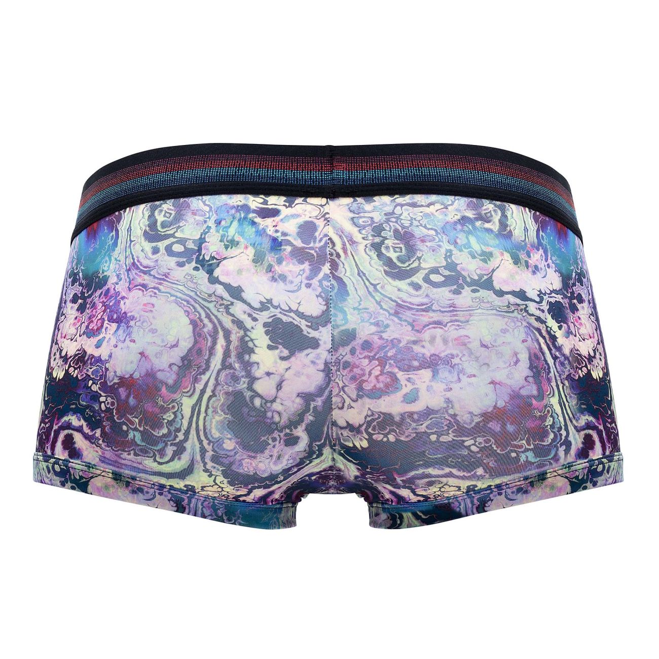 Papi UMPA107 2PK Microflex Performance Trunks Color Blue-Black - DealByEthan.gay loves Papi