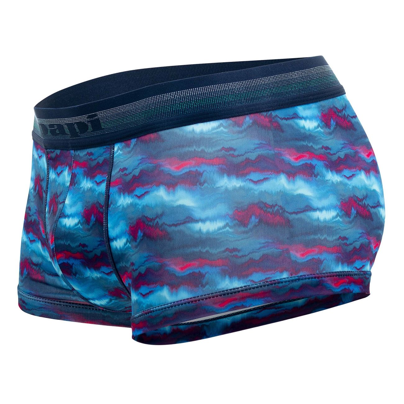 Papi UMPA107 2PK Microflex Performance Trunks Color Blue-Printed - DealByEthan.gay loves Papi