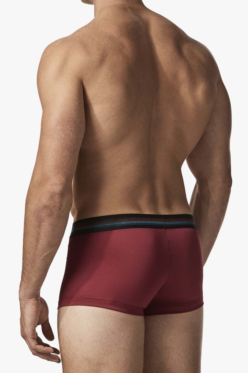 Papi UMPA107 2PK Microflex Performance Trunks Color Gray-Red - DealByEthan.gay loves Papi