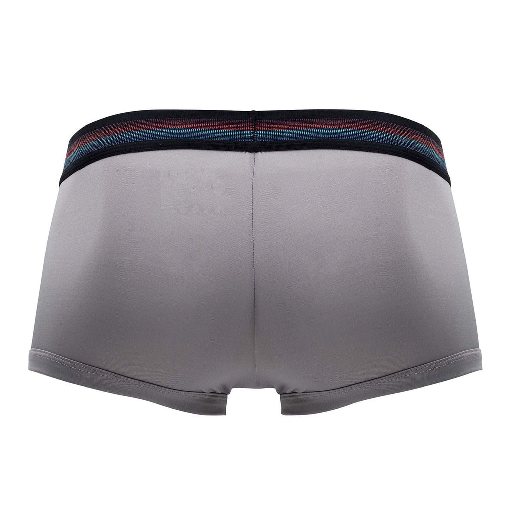 Papi UMPA107 2PK Microflex Performance Trunks Color Gray-Red - DealByEthan.gay loves Papi