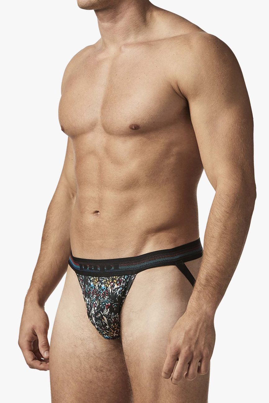Papi UMPA108 2PK Microflex Performance Jockstrap Color Black-Blue - DealByEthan.gay loves Papi