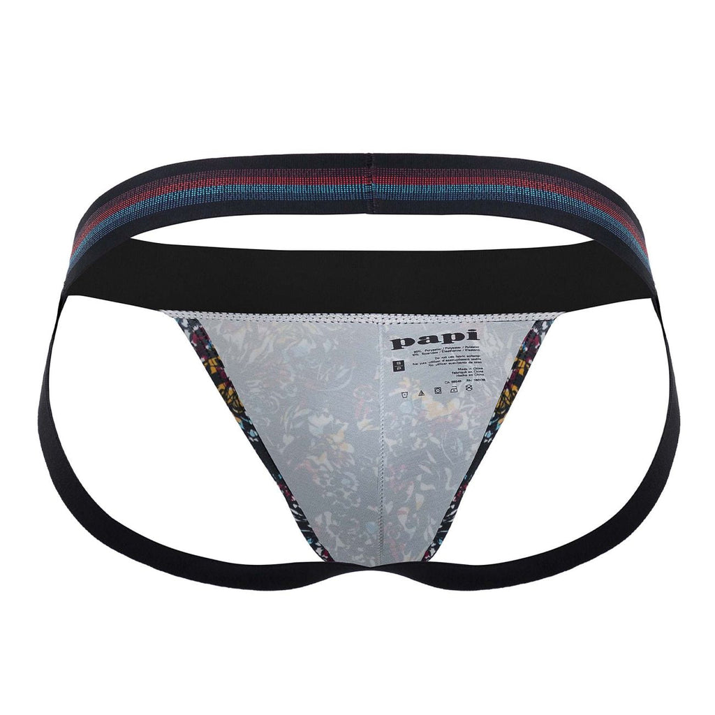 Papi UMPA108 2PK Microflex Performance Jockstrap Color Black-Blue - DealByEthan.gay loves Papi