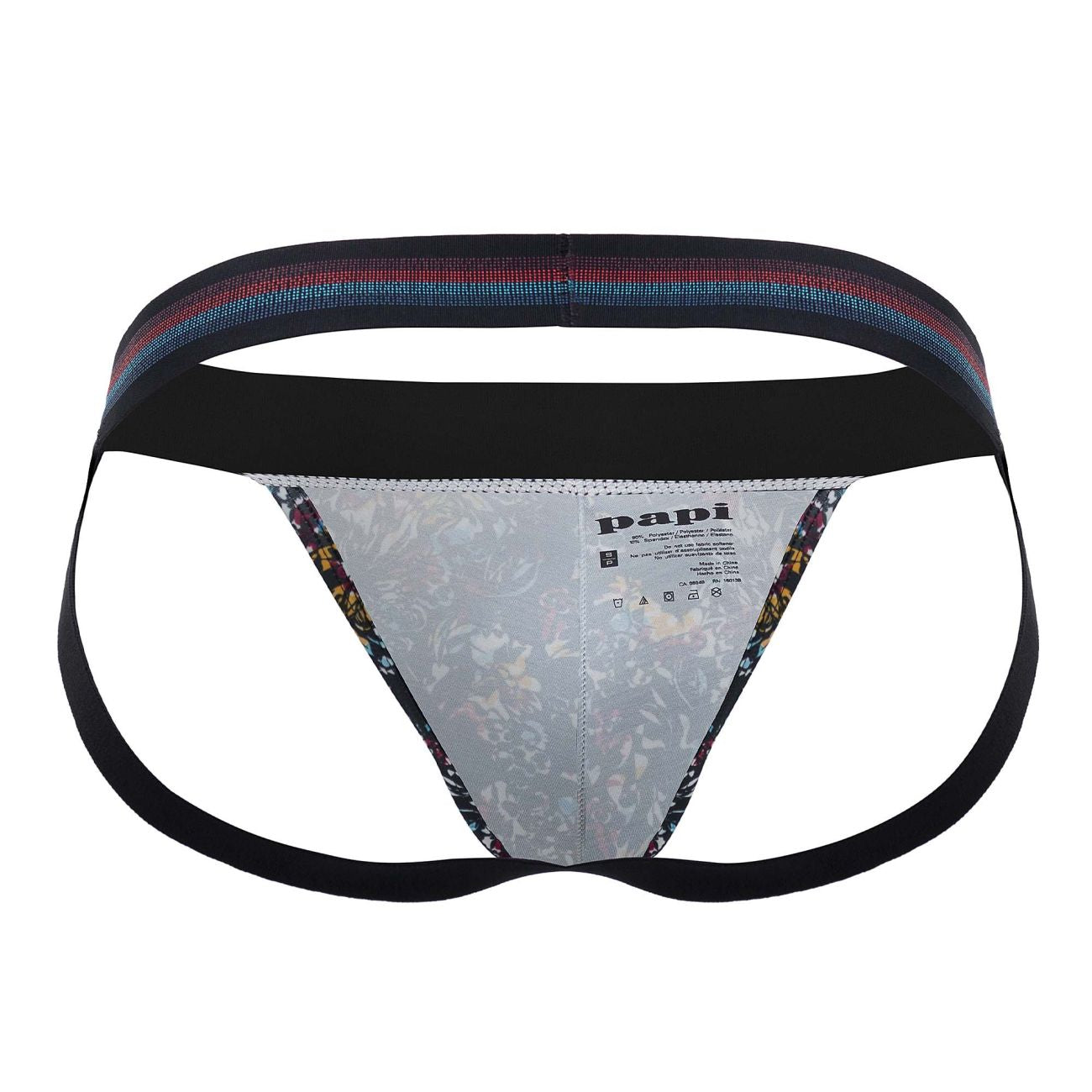 Papi UMPA108 2PK Microflex Performance Jockstrap Color Black-Blue - DealByEthan.gay loves Papi