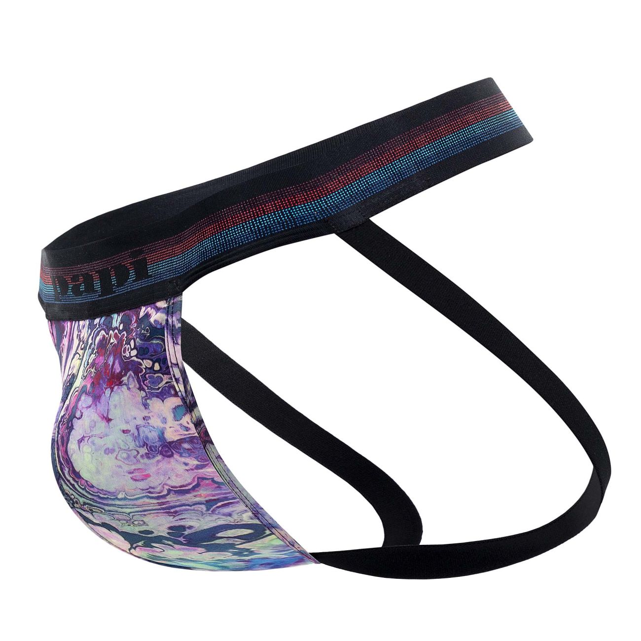 Papi UMPA108 2PK Microflex Performance Jockstrap Color Blue-Black - DealByEthan.gay loves Papi