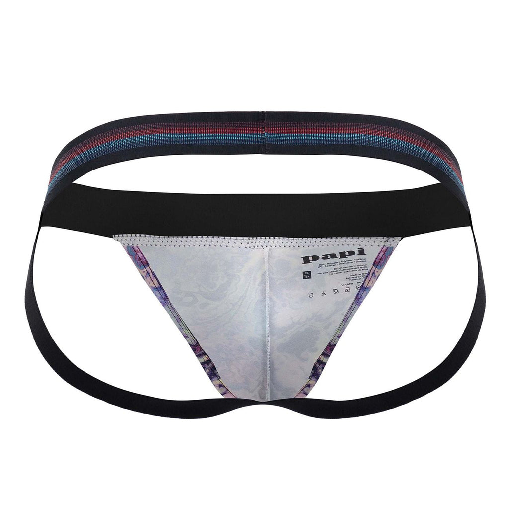 Papi UMPA108 2PK Microflex Performance Jockstrap Color Blue-Black - DealByEthan.gay loves Papi