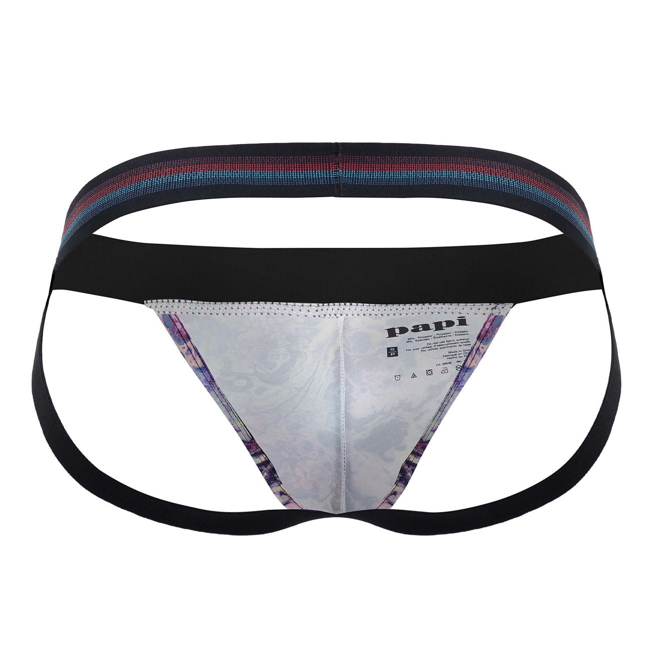 Papi UMPA108 2PK Microflex Performance Jockstrap Color Blue-Black - DealByEthan.gay loves Papi