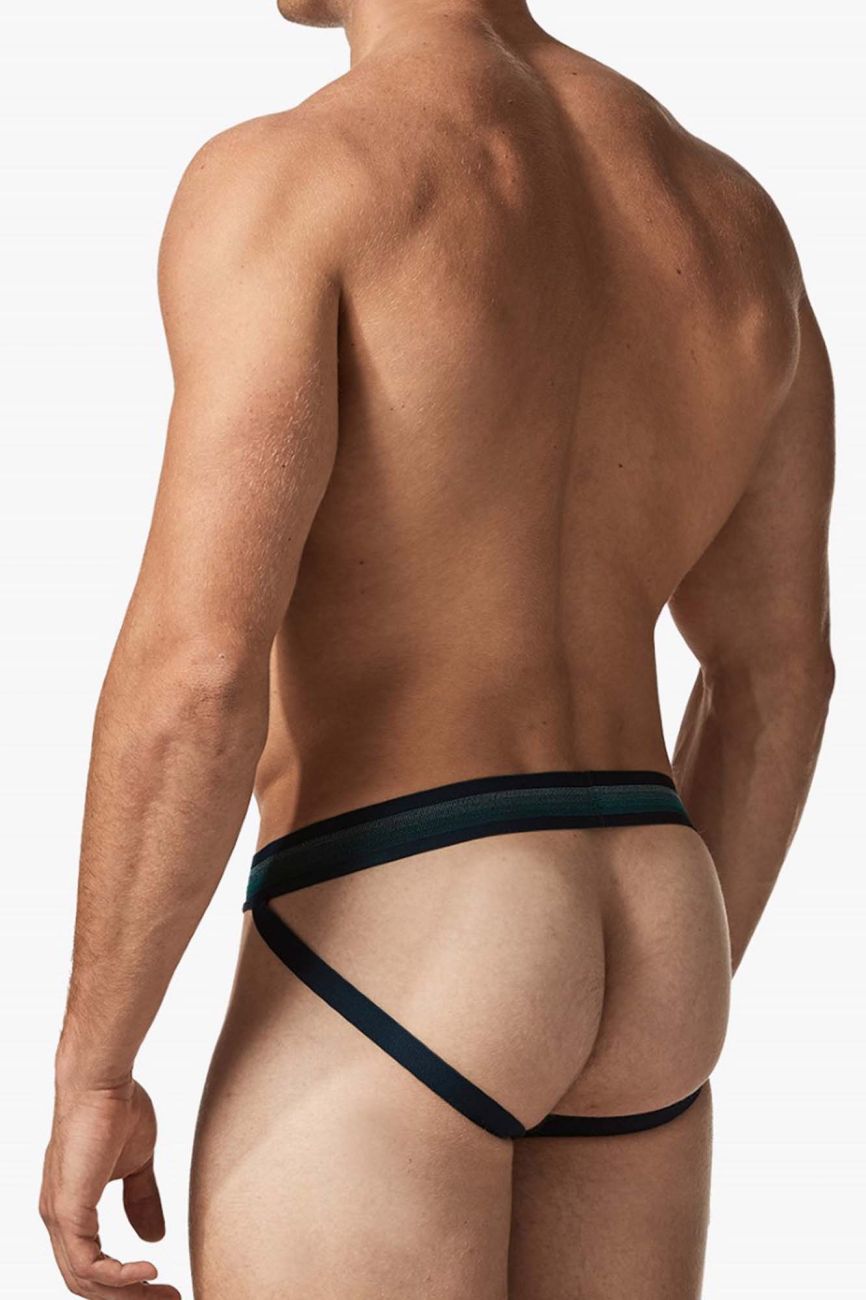 Papi UMPA108 2PK Microflex Performance Jockstrap Color Blue-Printed - DealByEthan.gay loves Papi