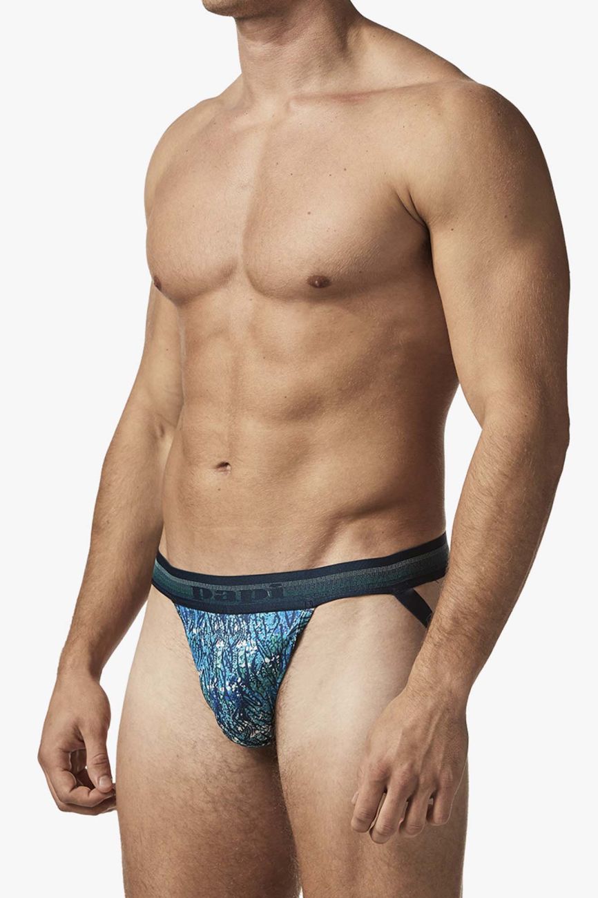Papi UMPA108 2PK Microflex Performance Jockstrap Color Teal-Blue - DealByEthan.gay loves Papi
