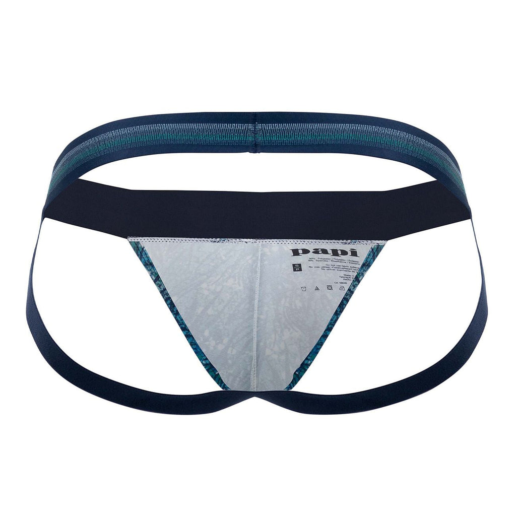 Papi UMPA108 2PK Microflex Performance Jockstrap Color Teal-Blue - DealByEthan.gay loves Papi