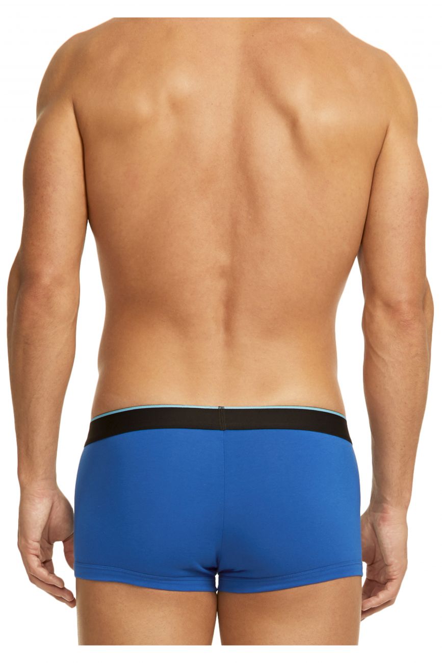 Papi 980501-941 3PK Cotton Stretch Brazilian Solids Farbe Schwarz-Kobalt-Blau