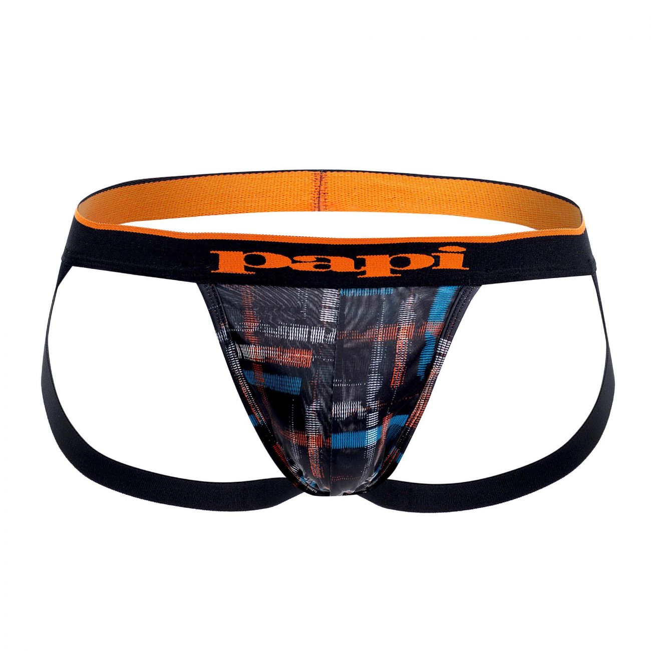 Suspensorio Papi UMPA006 2PK Color Negro-Naranja