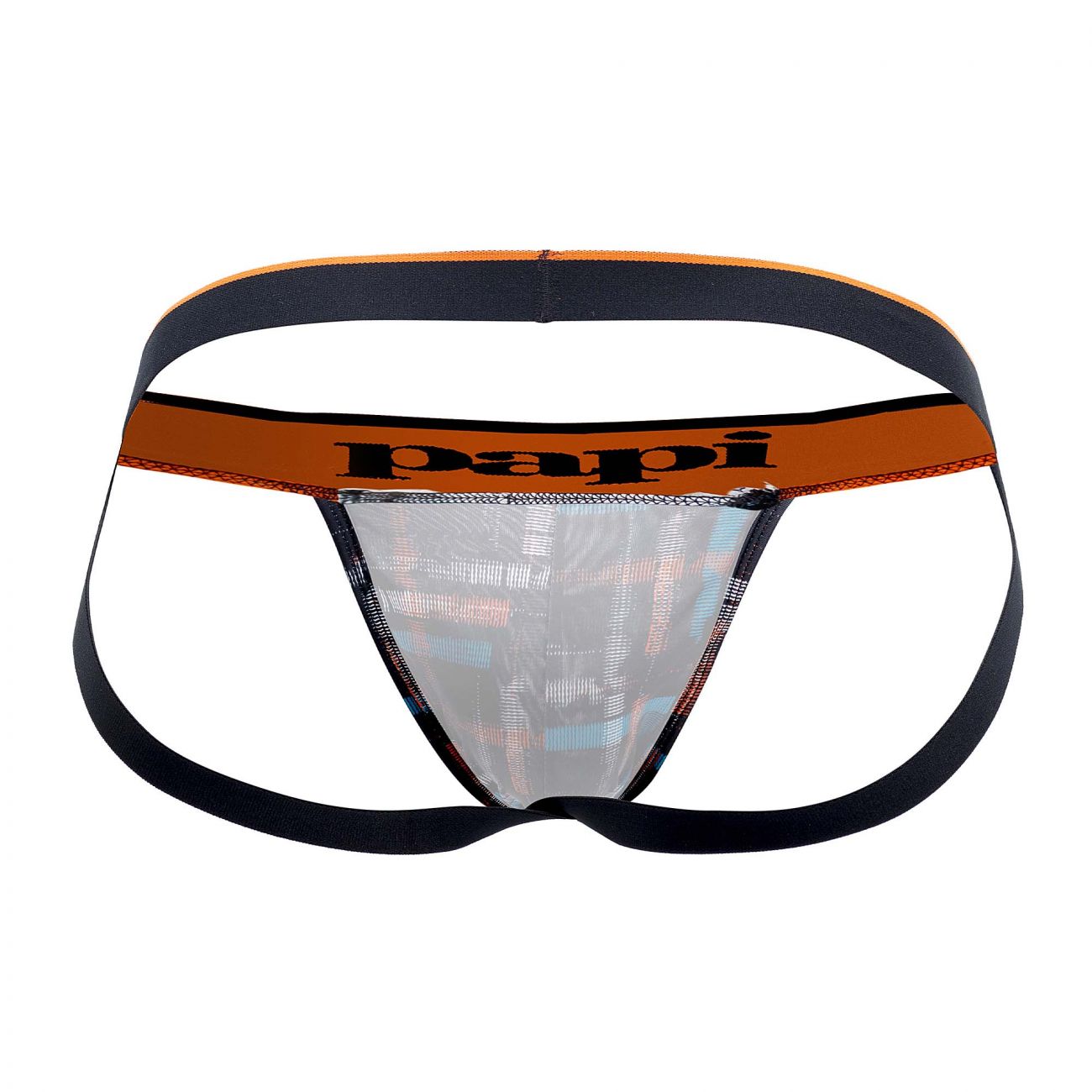 Suspensorio Papi UMPA006 2PK Color Negro-Naranja