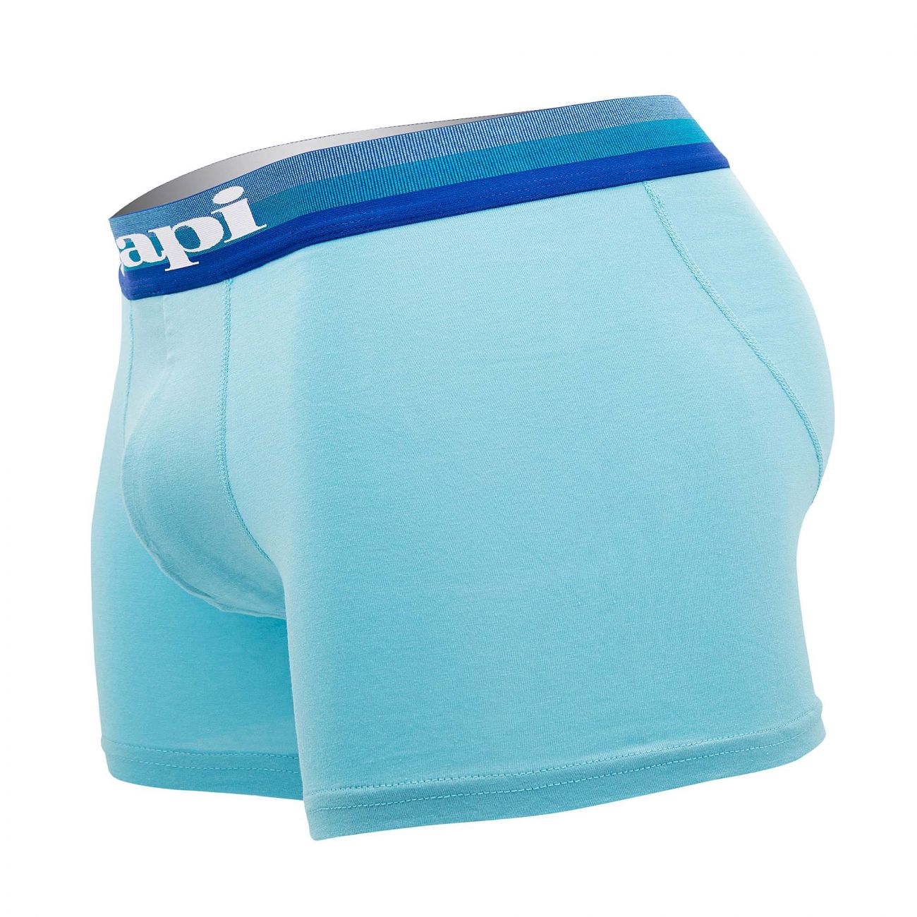 Papi UMPA088 2PK Microflex Brazilian Boxershorts Farbe Türkis-Schwarz