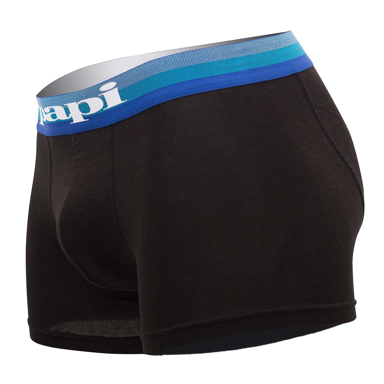 Papi UMPA088 2PK Microflex Brazilian Boxershorts Farbe Türkis-Schwarz
