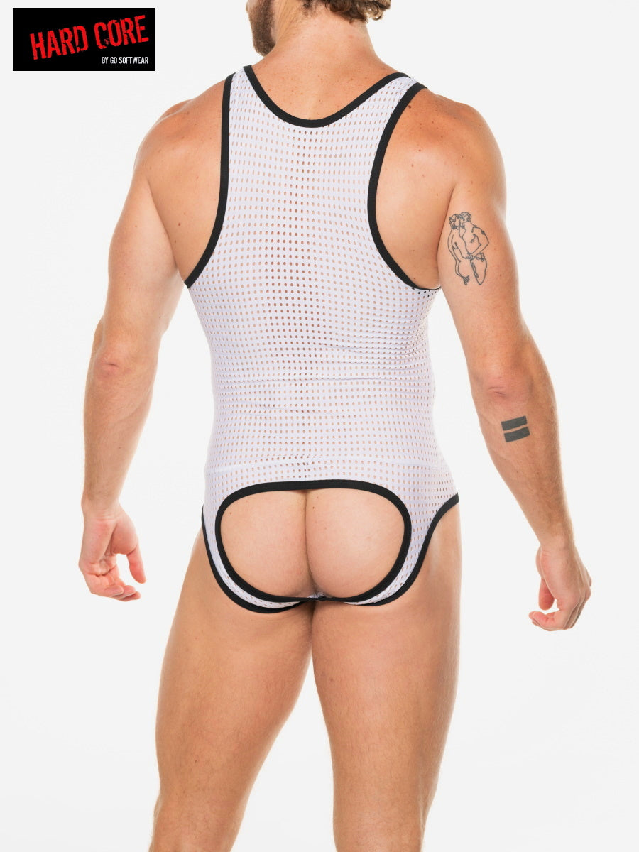 Peep Backless Singlet - DealByEthan.gay loves Hard Core
