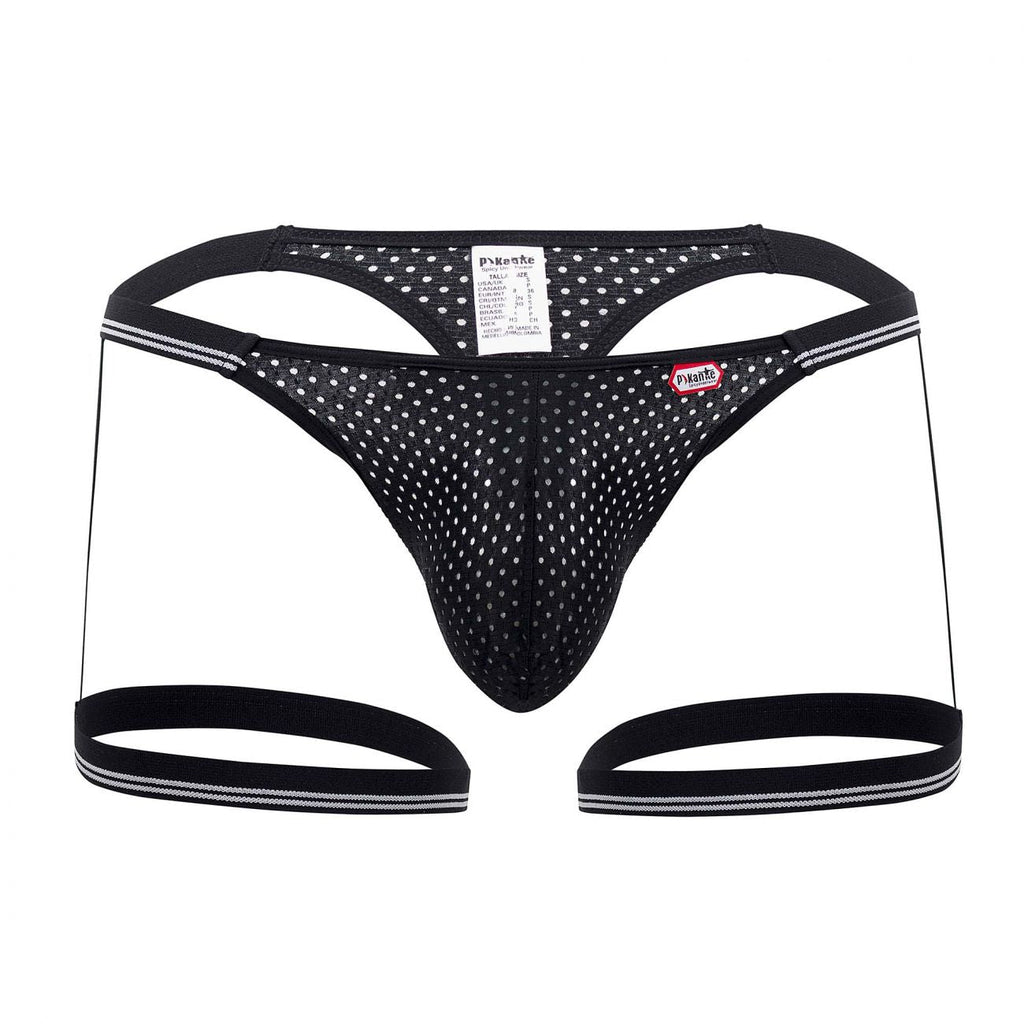 Pikante PIK 0493 Conqueror Tangas Farbe Schwarz
