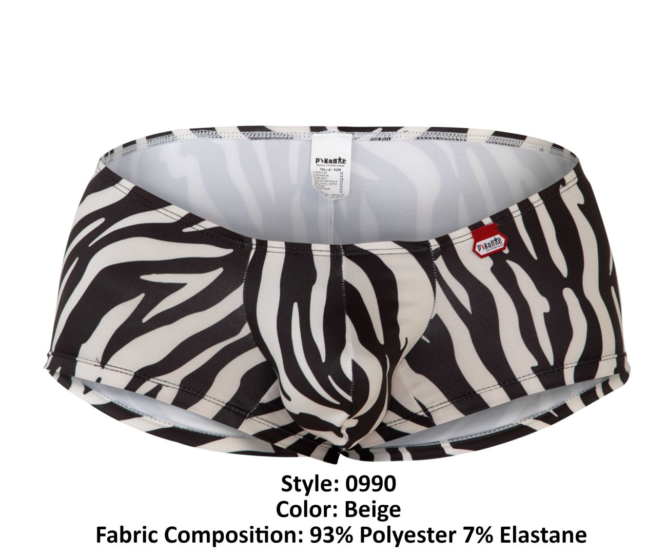 Pikante PIK 0990 Bóxer Yuba Color Beige