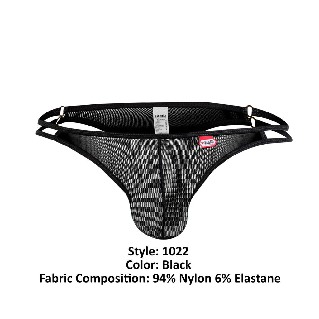Pikante PIK 1022 Rimini Thongs Color Black - DealByEthan.gay loves Pikante