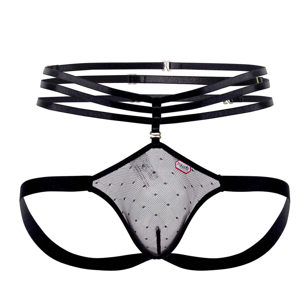 Pikante PIK 1095 Oomph Mesh Suspensorio Color Negro