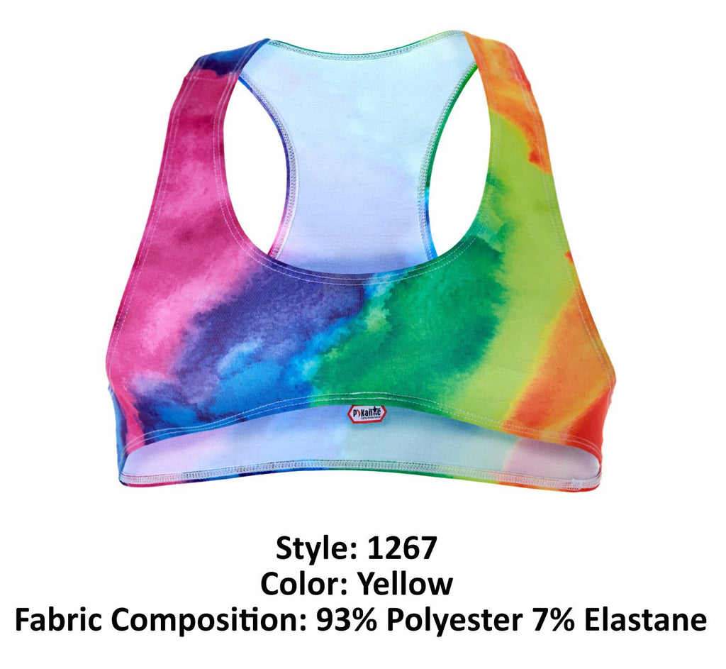 Pikante PIK 1267 Ultra Crop Top Farbe Gelb