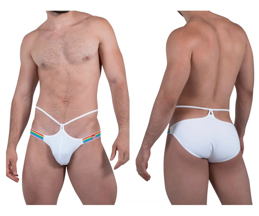 Pikante PIK 8728 Pubs Briefs Color White - DealByEthan.gay loves Pikante
