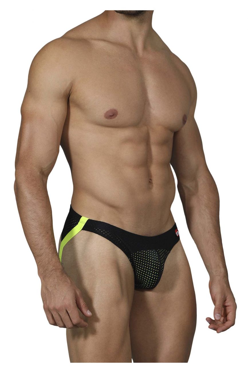 Pikante PIK 0208 Click Athletic Mesh Jockstrap Farbe Grün
