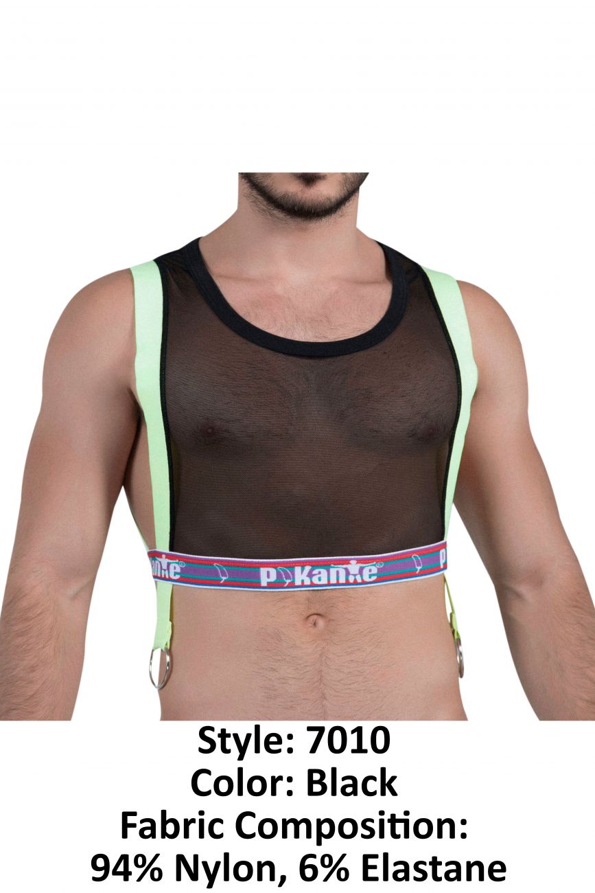 Pikante PIK 7010 Camiseta sin mangas divertida Color Negro