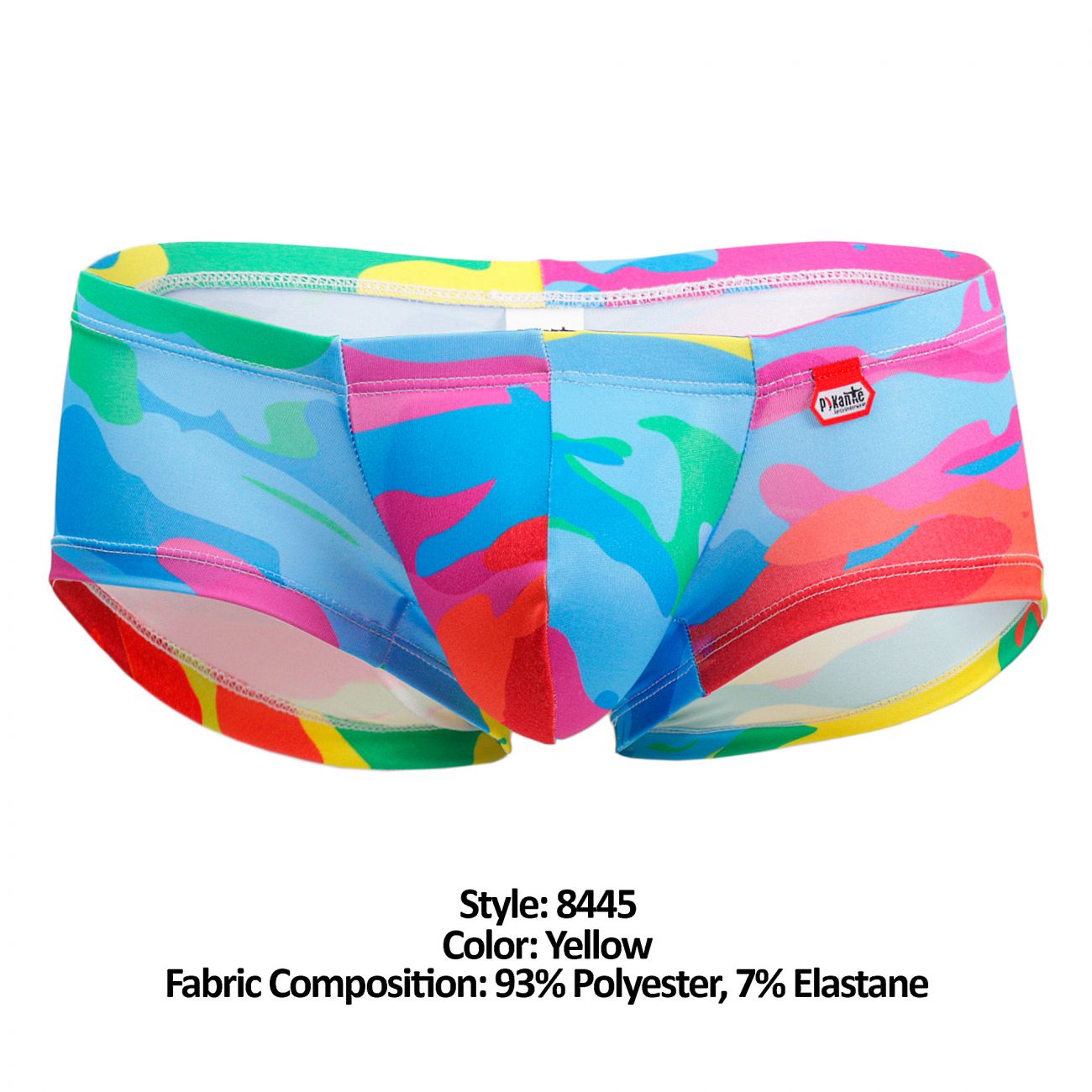 Pikante PIK 8445 Future Latin Boxer Briefs Color Yellow