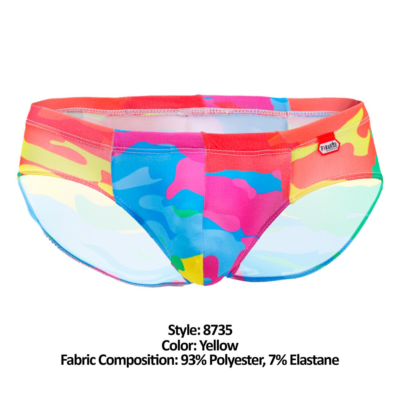 Pikante PIK 8735 Future Briefs Color Amarillo