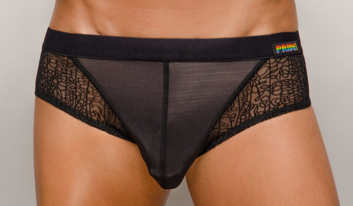 Pride Venice Lace Brief - DealByEthan.gay loves Pride