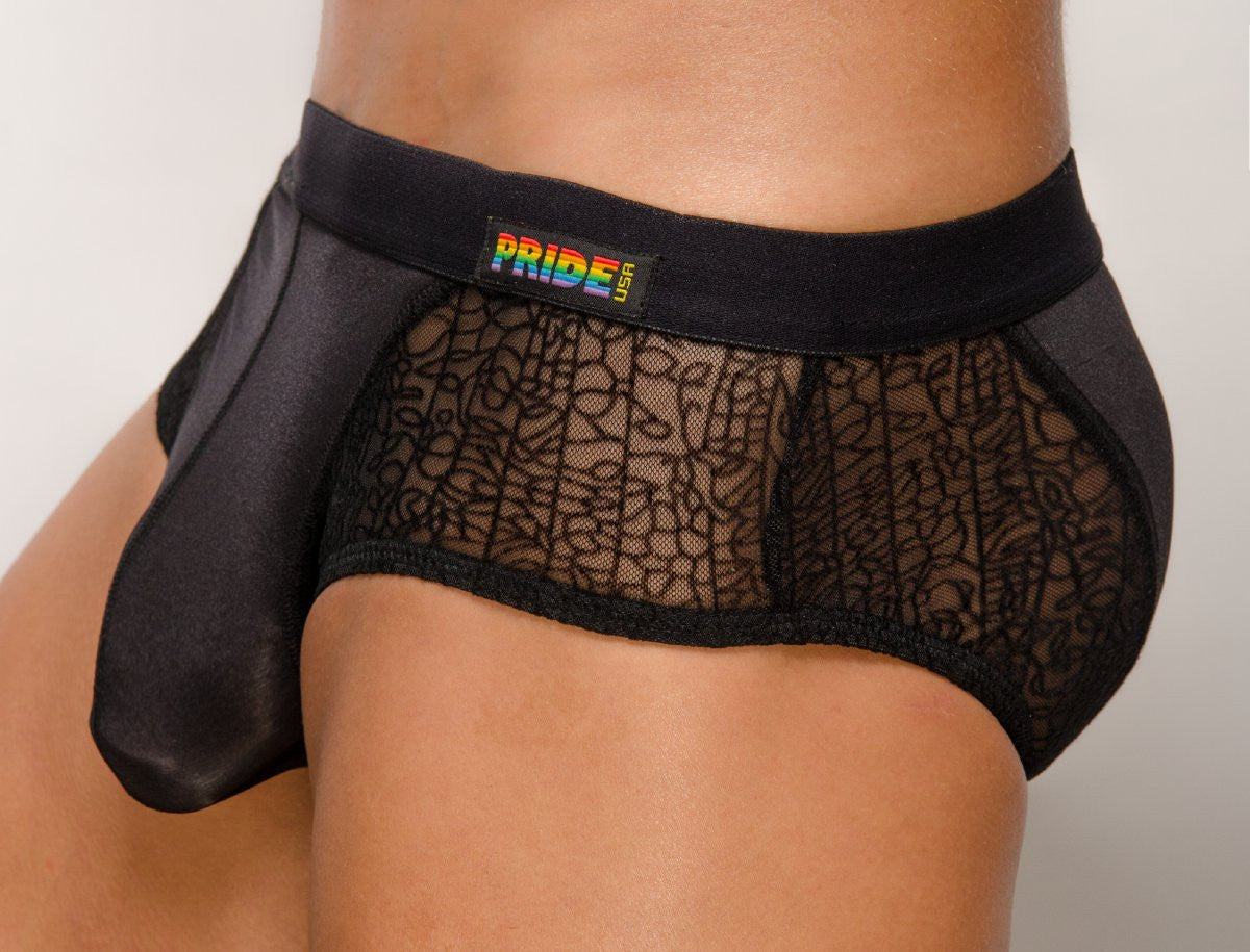 Pride Venice Lace Brief - DealByEthan.gay loves Pride