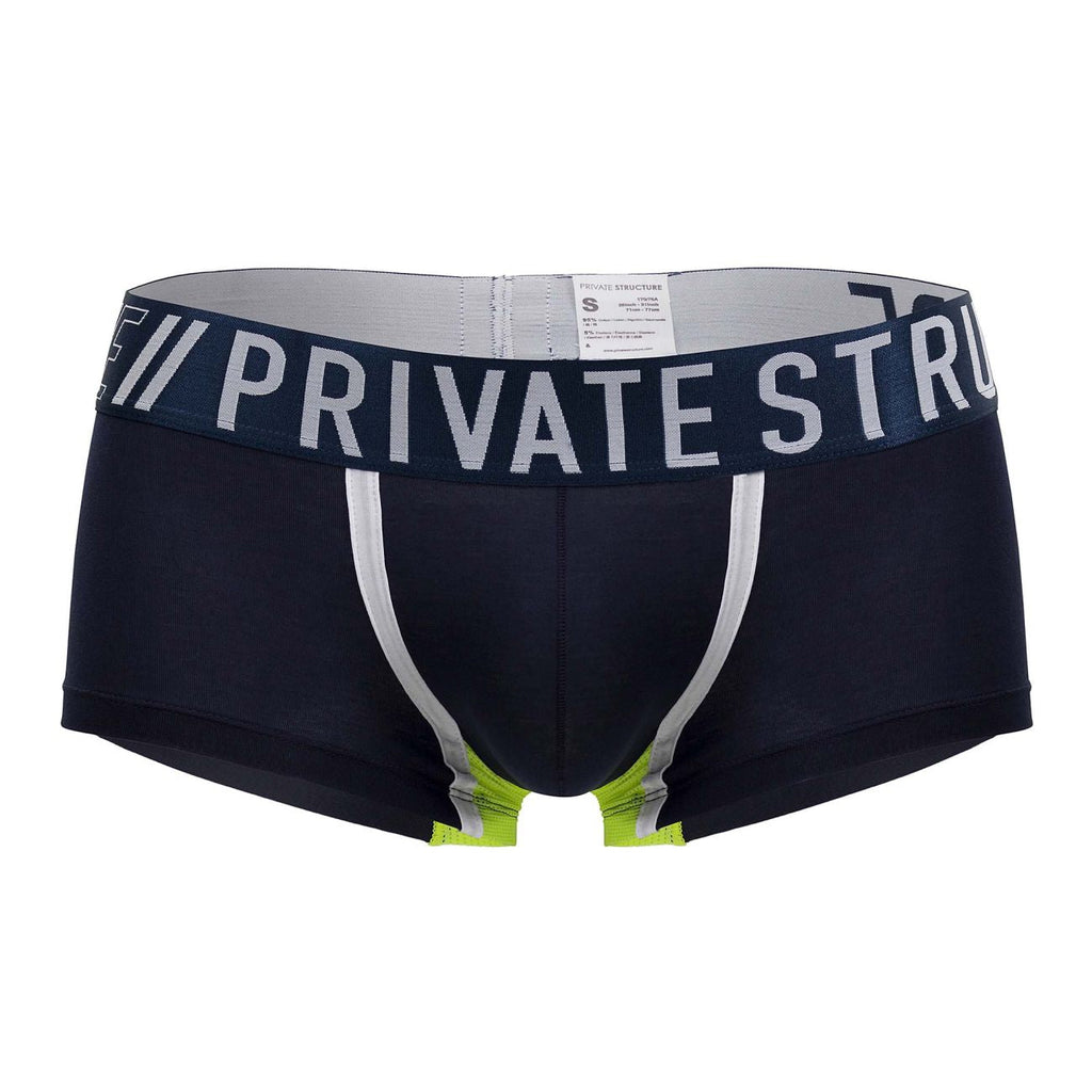 Private Structure BAUT4389 Athlete Trunks Color Navy Ranger - DealByEthan.gay loves Private Structure
