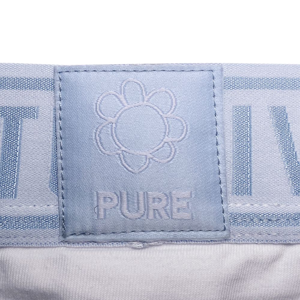 Private Structure EPUT4385 Pride 2PK Mid Waist Mini Briefs Color White-Green - DealByEthan.gay loves Private Structure