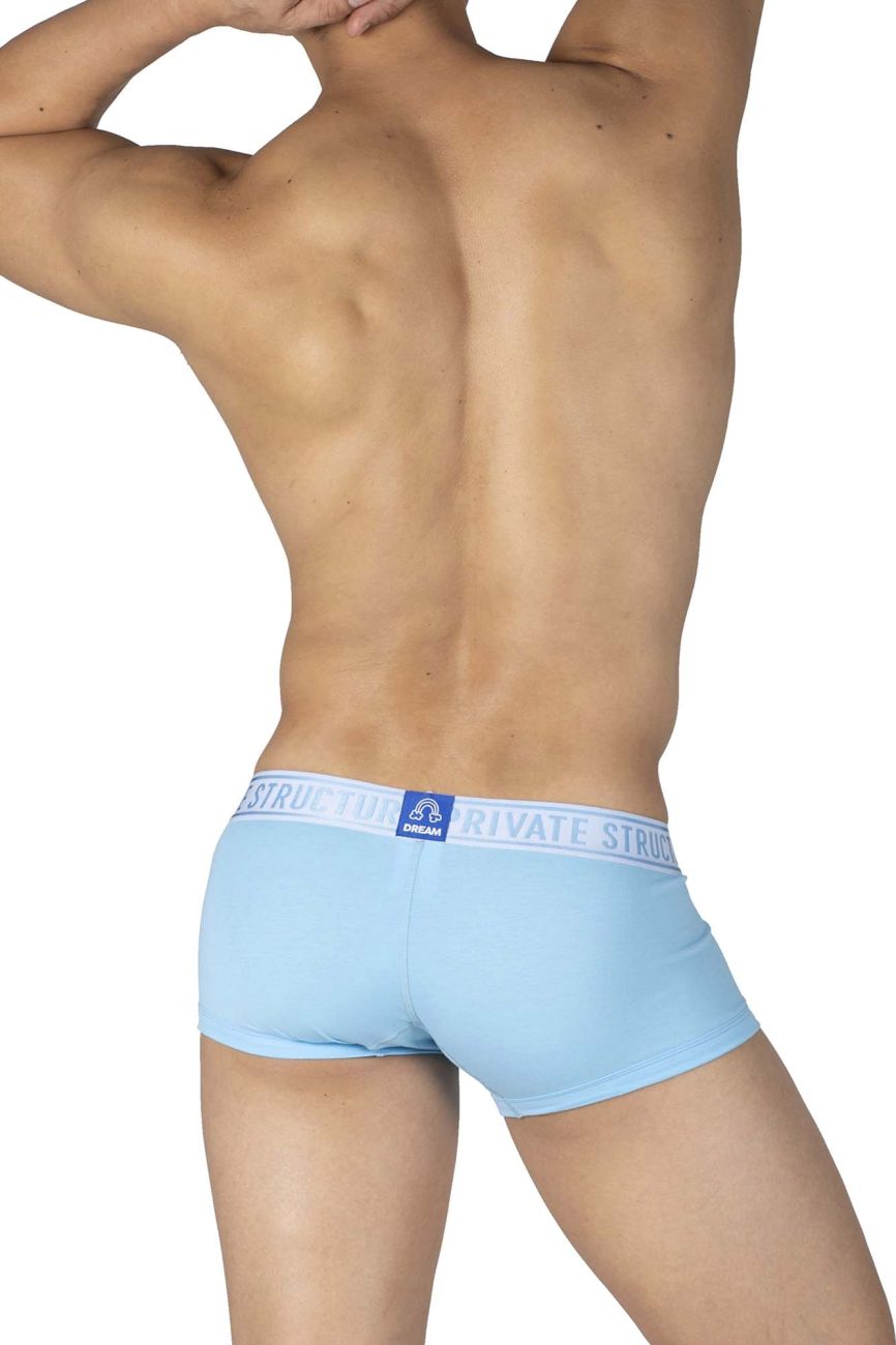 Private Structure EPUT4386 Pride 2PK Mid Waist Trunks Color Yellow-Blue - DealByEthan.gay loves Private Structure