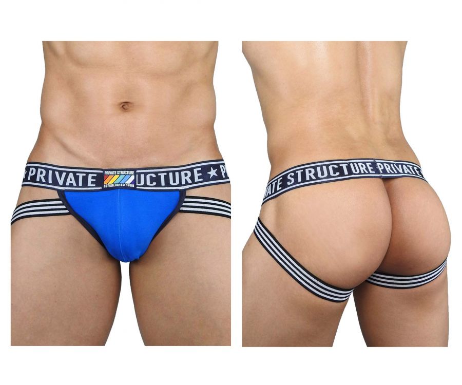 Private Structure EPUY4004 Pride Jockstrap Color Freedom Blue - DealByEthan.gay loves Private Structure