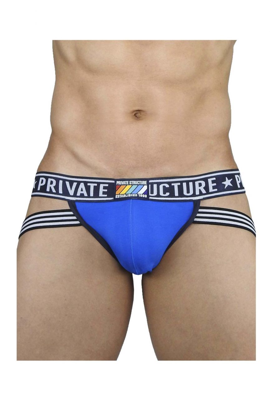 Private Structure EPUY4004 Pride Jockstrap Color Freedom Blue - DealByEthan.gay loves Private Structure