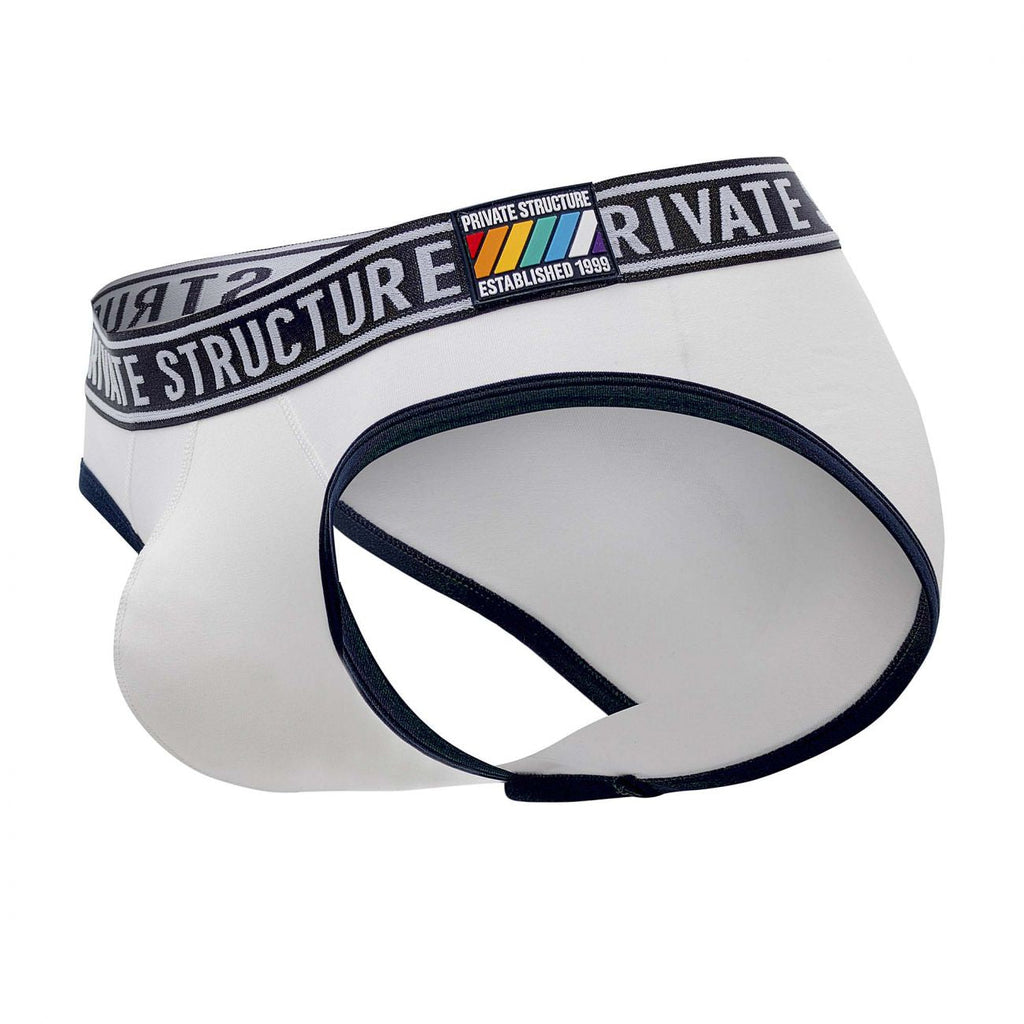 Private Structure EPUY4019 Pride Mini Briefs Color Loadful White - DealByEthan.gay loves Private Structure