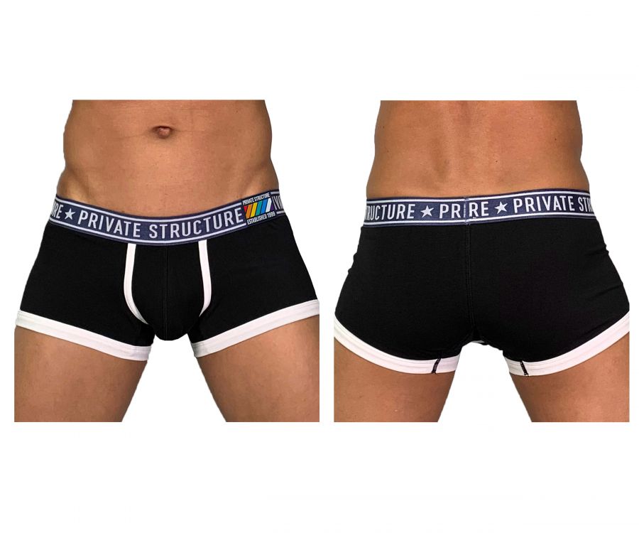 Private Structure EPUY4020 Pride Trunks Color Leather Black - DealByEthan.gay loves Private Structure