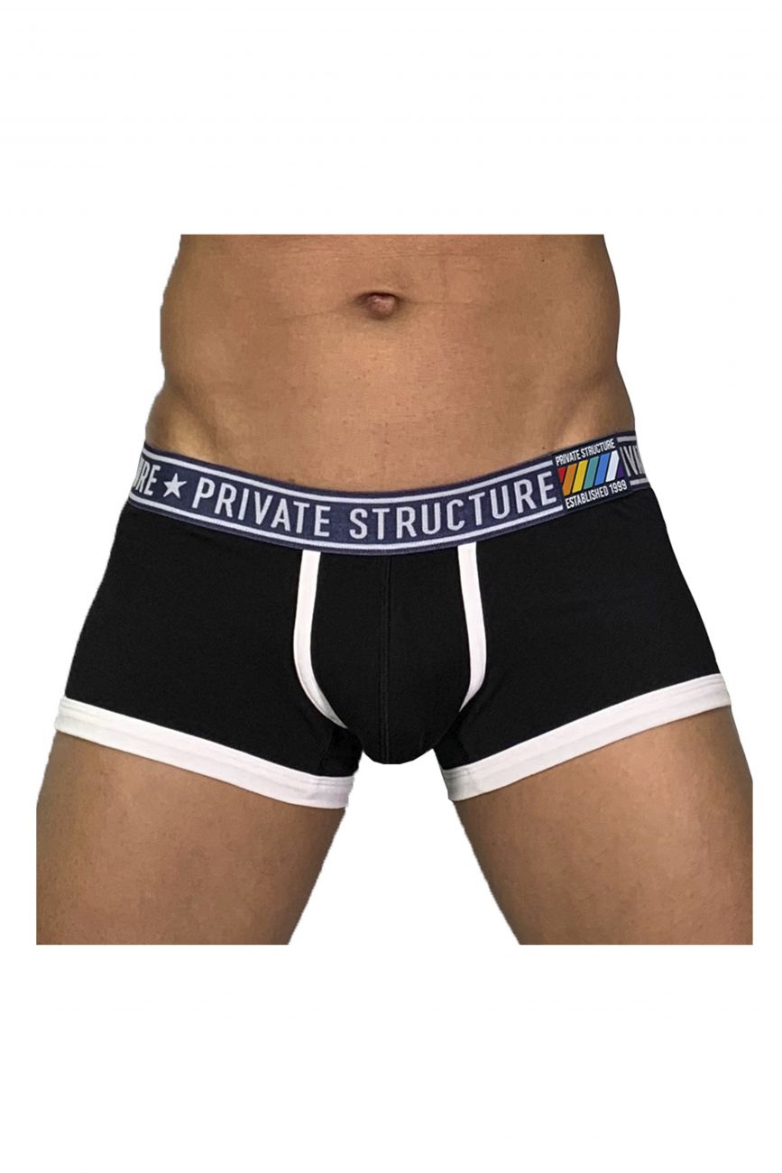 Private Structure EPUY4020 Pride Trunks Color Leather Black - DealByEthan.gay loves Private Structure