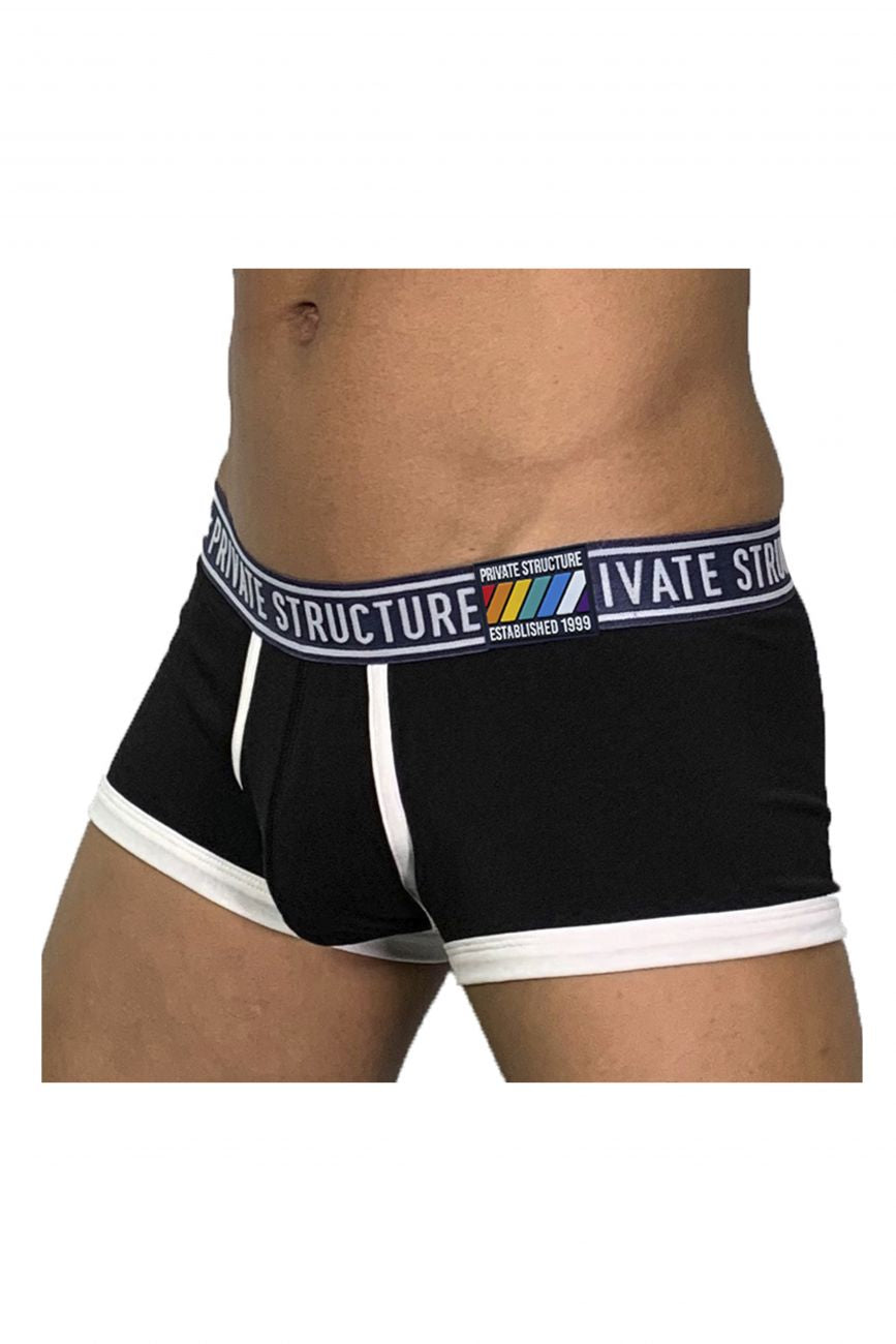 Private Structure EPUY4020 Pride Trunks Color Leather Black - DealByEthan.gay loves Private Structure