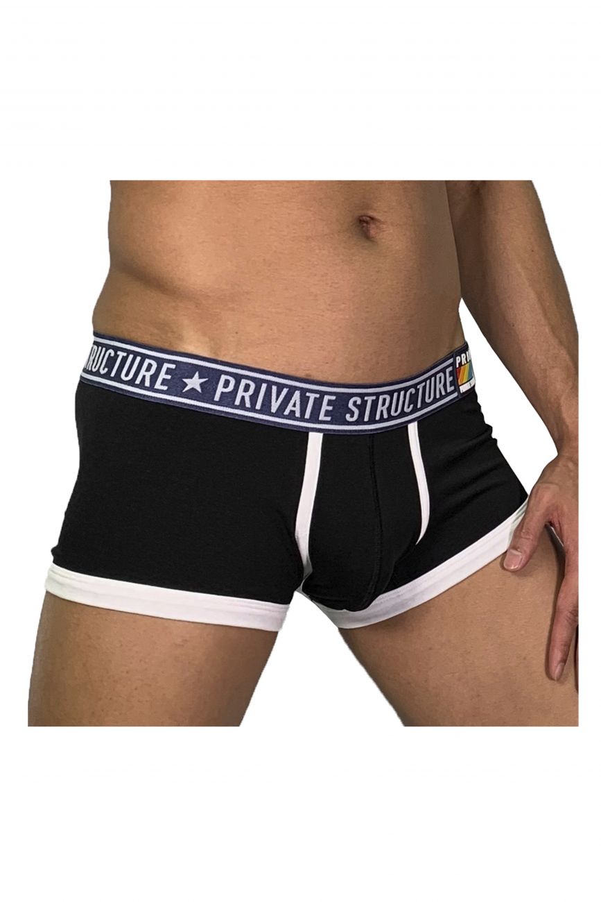 Private Structure EPUY4020 Pride Trunks Color Leather Black - DealByEthan.gay loves Private Structure
