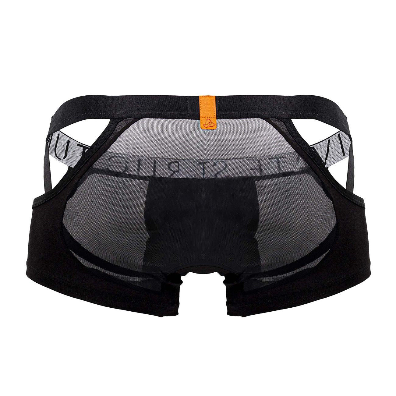 Private Structure LCUT4420 Alpha Low Waist Mesh Back Jockstrap Trunks Color Black - DealByEthan.gay loves Private Structure