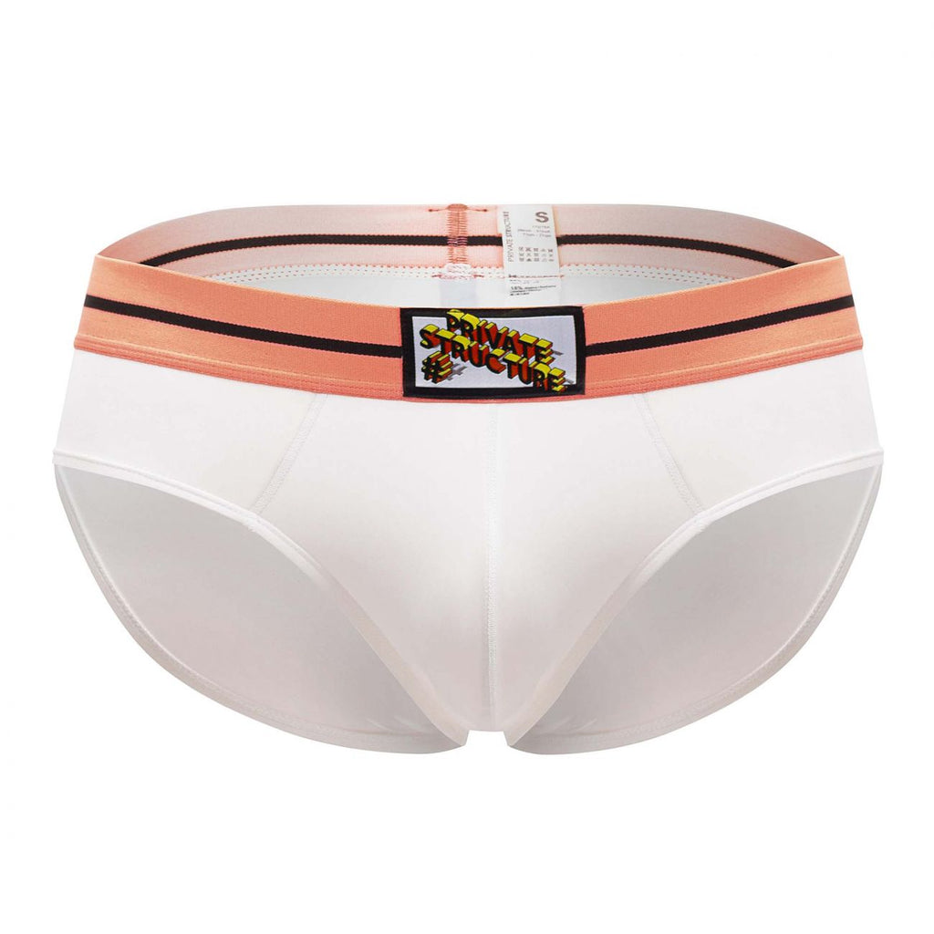 Private Structure MMUX4179 Micro Maniac Mini Briefs Color White - DealByEthan.gay loves Private Structure