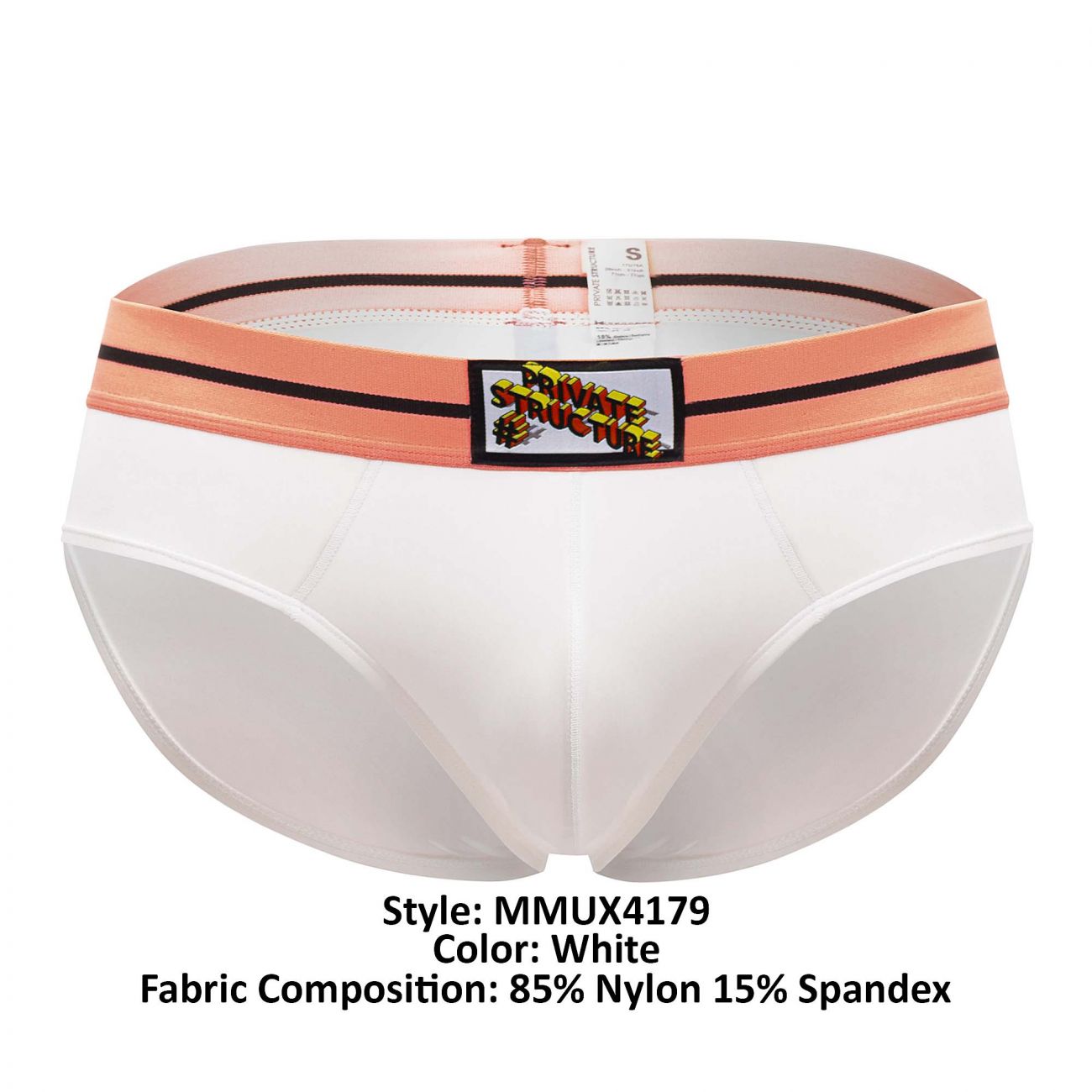 Private Structure MMUX4179 Micro Maniac Mini Briefs Color White - DealByEthan.gay loves Private Structure