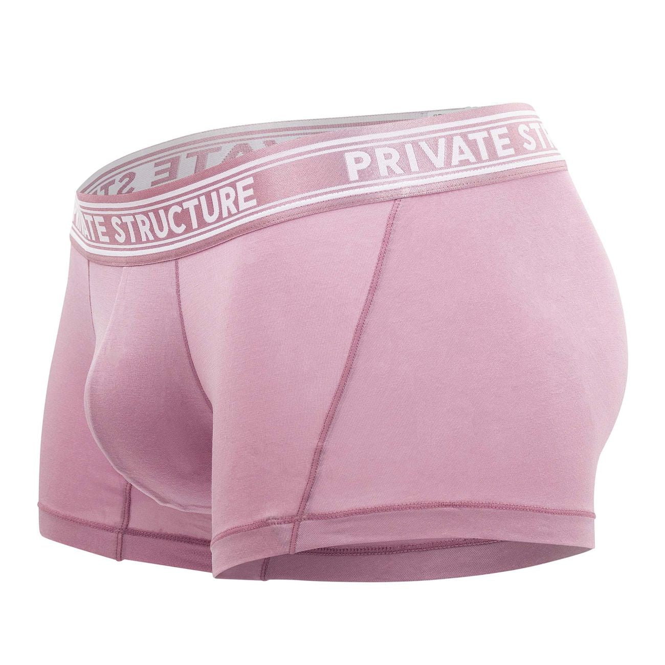Private Structure PBUT4379 Bamboo Mid Waist Trunks Color Smoke Red - DealByEthan.gay loves Private Structure